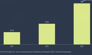 За 2023 год количество оформленных «золотых виз» ОАЭ удвоилось